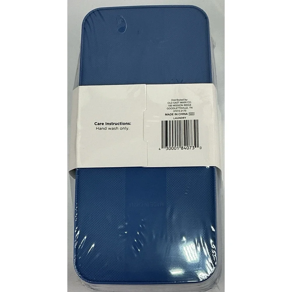 TrueLiving Storage Set 6 Count - Blue Plastic Baskets (4 Small And 2 Large ) New